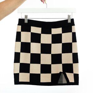 Brand new - Checkerboard Mini Skirt - VS
